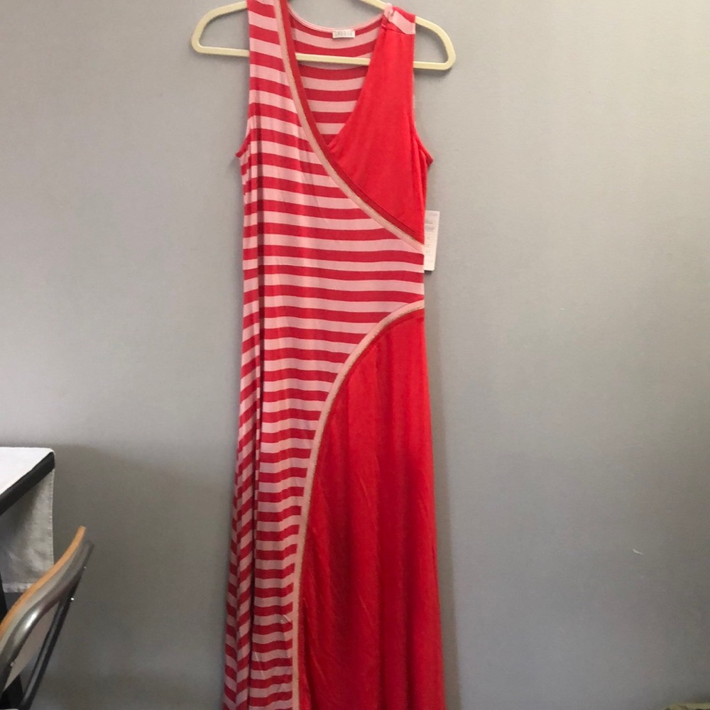 Coral Maxi Dress - MAKE AN OFFER!!